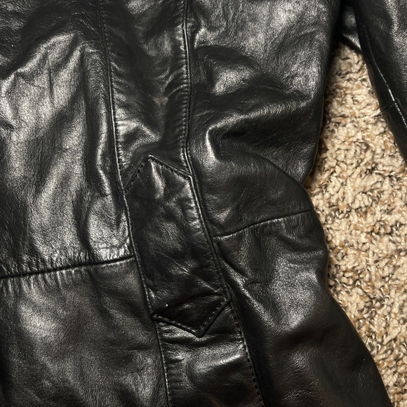 Vintage Wilson leather and suede leather jacket - Picture 4 of 6